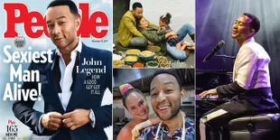 10 Foto Ini Bukti John Legend Hot Daddy yang Layak Jadi Pria Terseksi di Dunia 2019