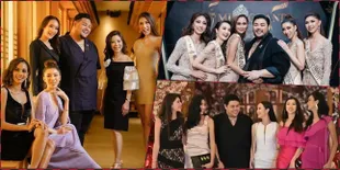 10 Foto Ivan Gunawan Dikelilingi Para Bidadari Cantik Finalis Miss Grand Indonesia 2020