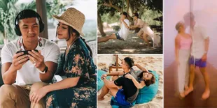 10 Foto Mesra Nikita Willy dan Suami Pasca Menikah, Ciuman Romantis - Berasa Bulan Madu Setiap Hari