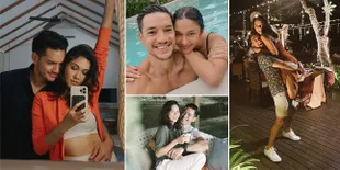 10 Foto Nana Mirdad dan Andrew White yang Lengket Bak Pengantin Baru, Cium Mesra - Gendong Manja