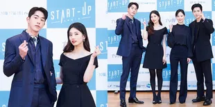10 Foto Preskon Drama 'Start Up' Dihadiri Para Cast, Suzy dan Nam Joo Hyuk Tampil Serasi!