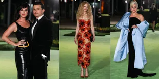 10 Foto Red Carpet Artis Hollywood yang Hadir di Event Academy Museum Opening Gala, Serba Mewah dan Glamor!