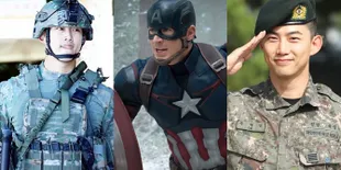 10 Foto Taecyeon Selesai Wajib Militer, Dipanggil 'Captain Korea'