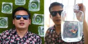 10 Foto Tresno Vokalis Tipe-X dan Kecintaannya Terhadap Ikan Cupang, Sampai Dikelonin Saat Tidur!