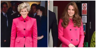 10 Gaya Kate Middleton Yang Mirip Dengan Putri Diana, Stunning!