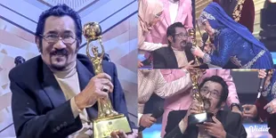 10 Momen Hamdan ATT Raih Penghargaan Lifetime Achievement Indonesian Dangdut Awards 2021, Tetap Semangat Meski Duduk di Kursi Roda - Kuras Air Mata dengan Pidatonya