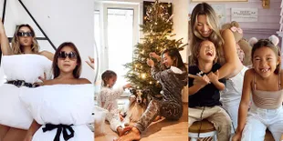 10 Momen Jennifer Bachdim Momong Anak, Jadi Hot Mom di Usia 33 Tahun