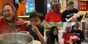 10 Momen Kebersamaan Anak-Anak Sule Bertemu Ibunya, Rizky Febian Juga Ikut Gendong Anak Lina yang Baru Lahir