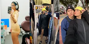 10 Potret Awkarin Pasca Operasi Sedot Lemak di Korea, Asyik Belanja dan Jalan-jalan Meski Badan Masih Bengkak - Korset Kena Rembesan Darah