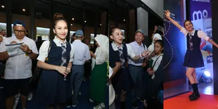 10 Potret Ayu Ting Ting Cantik Berseragam SMA Kayak Gadis Korea, Senyum Manis Sebelum Ngamuk Soal Enji Kangen Bilqis
