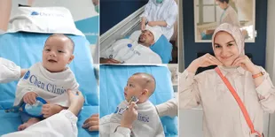 10 Potret Baby Air Jalani Perawatan Wajah, Siap Kalahkan Ketampanan Ammar Zoni
