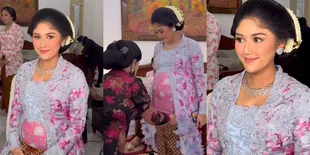 10 Potret Cantik Erina Gudono di Acara Tasyakuran 7 Bulanan dan Tingkeban Kehamilannya, Aura Bumil Terpancar Paripurna Dalam Balutan Kebaya