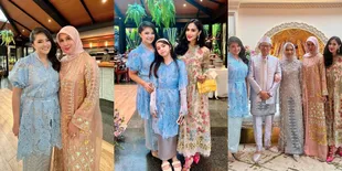 10 Potret Cantik Marshanda di Pernikahan Sang Ibunda, Ketemu 'Ibu Peri' Marini Zumarnis - Penampilan Sienna Jadi Sorotan