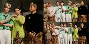10 Potret Detik-detik Gibran Rakabuming Dicuekin Istri, Selvi Ananda Pilih Bikin Heart Sign Bareng Leo XODIAC Daripada Suami Sendiri