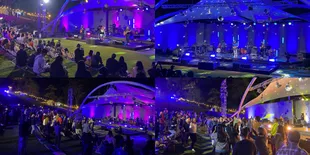 10 Potret Dewa Budjana - Elfas Singer Sukses Tutup 'GAIA Music Festival: Jazz in The Valley' dengan Sempurna