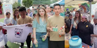 10 Potret Gibran Rakabuming Hadiri Bazar UMKM Indonesia di Seoul, Wajah Datar Mas Wali Jadi Sorotan - Selvi Ananda Dipuji Cantik Bak Artis Korea