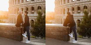 10 Potret Honeymoon Citra Kirana dan Rezky Aditya, Pelukan Mesra Pakai Baju Couple