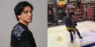 10 Potret Jefri Nichol Baku Hantam Dengan Seorang Netizen, Menang Telak Tiga Kali K.O di Atas Ring