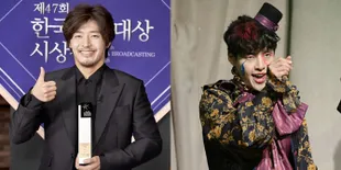 10 Potret Penampilan Kang Ha Neul dengan Rambut Gondrong - Jadi Badut di Drama Musikal