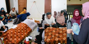10 Potret Kedatangan Jenazah Ibunda Jeje Govinda di Rumah Duka, Nisya Ahmad Datang Melayat