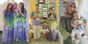 10 Potret Keluarga Raffi Ahmad Rayakan Lebaran, Kompak Pakai Baju Kembaran dan Curi Perhatian