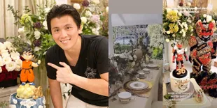 10 Potret Kemeriahan Ulang Tahun Reino Barack, Dekorasi Penuh Bunga-bunga Mencuri Perhatian