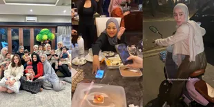 10 Potret Keseruan Geng Mamayu Arisan di Rumah Aurel Hermansyah, Makin Meriah Ajak Anak - Lesti Kejora Datang Naik Sepeda Listrik
