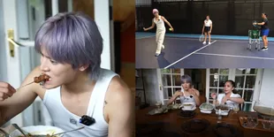 10 Potret Keseruan Taeyong NCT Main ke Rumah Raffi Ahmad, Sparing Tenis Lawan Nagita Slavina - Temukan Makanan Indonesia Favorit