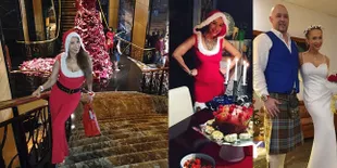 10 Potret Kiki Fatmala Rayakan Natal, Benarkan Pindah Agama - Bahagia dengan Suami Baru