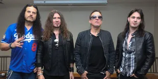 10 Potret Konferensi Pers Para Rockstar yang Bakal Tampil di Dewa 19 All Star, Tak Sabar Sapa Penggemar Indonesia