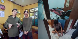 10 Potret Kosan The Raid yang Viral Ditinggali Para Komika, Kamar Nopek Berantakan - Yono Main Puzzle Pakai Ubin Pecah