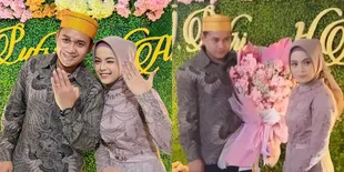 10 Potret Lamaran Putri Isnari, Kebahagiaan Terpancar - Cantik Manglingi Dalam Balutan Hijab
