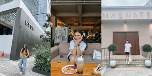 10 Potret Liburan Audi Marissa ke Korea Selatan, Sambangi Kantor HYBE - Cafe Milik Ayah Jimin BTS Meski Nggak Ketemu 'Papa Mertua'