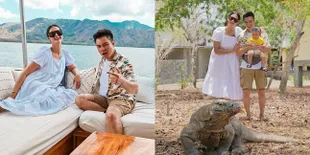 10 Potret Liburan Baim Wong dan Paula Verhoeven di Labuan Bajo, Kiano Berani Lihat Komodo