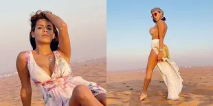 10 Potret Luana Sandien, Model Hot Asal Brazil yang Bikin Geger Karena Foto Topless di Gurun Pasir Dubai