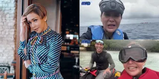 10 Potret Maia Estianty Liburan Bareng Mey Chan dan Richard Kyle, Kehujanan di Tengah Laut - Pulang Naik Jetski