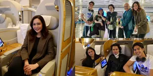 10 Potret Maia Estiaty Berangkat Liburan Keluarga ke London, Ajak Tissa Biani si Calon Mantu - El Rumi Ngenes 'Jadi Nyamuk'