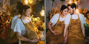 10 Potret Maternity Shahnaz Sadiqah dan Jeje Govinda, Penuh Kemesraan