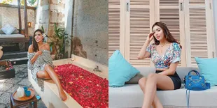 10 Potret Millen Cyrus Selama Liburan di Bali: Teman Bilang Diperawani Pacar - Pose Telanjang di Bathtub