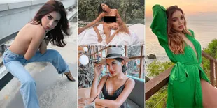 10 Potret Millendaru Nekat Tampil Seksi Terbuka Tanpa Bra, Netizen Sebut Bukan Aurat