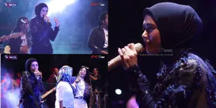 10 Potret Mulan Jameela Nyanyi Bareng New Monata, Bawakan Lagu Dangdut Juga