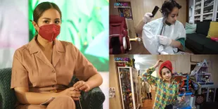 10 Potret Nagita Slavina Ngecat Rambut Ala Korea, Dilakukan Sendiri di Rumah - Syok dan Kecewa Karena Salah Warna