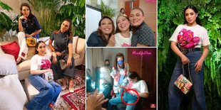 10 Potret Nagita Slavina Tampil Cantik untuk Event Gucci, Baby Bump-nya Sudah Mulai Terlihat