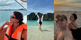 10 Potret Nana Mirdad Liburan ke Phuket, Asyik Main di Pantai - Penampilan Cantiknya Bikin Salfok