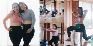 10 Potret Nikita Willy Pilates Saat Hamil, Pamer Bare Baby Bump yang Makin Besar