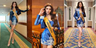 10 Potret Nova Liana Miss Grand Indonesia 2024 Usung Gaun Karya Ivan Gunawan, Dibuat Sehari Semalam - Sempat Terkendala Mati Lampu