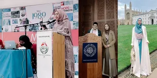 10 Potret Oki Setiana Dewi Saat Bardakwah di Inggris, Banyak Belajar Tentang Toleransi Beragama