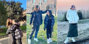 10 Potret OOTD Ayu Ting Ting Saat Liburan di Italia, Dipuji Cantik dan Selalu Keren