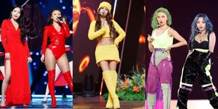 10 Potret Outfit Panggung 'Berani' MAMAMOO yang Sukses Curi Perhatian, Dianggap Terlalu Seksi - Tuai Kontroversi