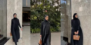 10 Potret Paula Verhoeven yang Mantap Berhijab, Syari Pakai Gamis Tapi Tetap Fashionable